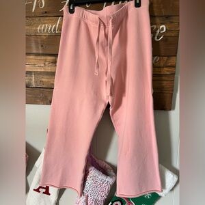 Frank & Eileen Light Pink Capris